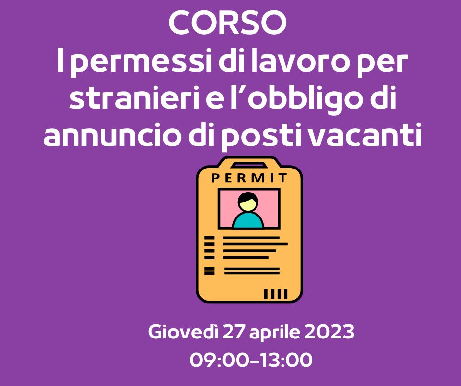 I permessi di lavoro